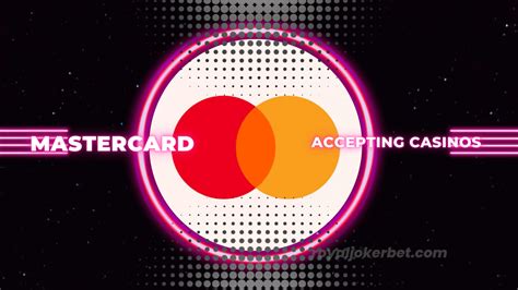 mastercard accepted online casino